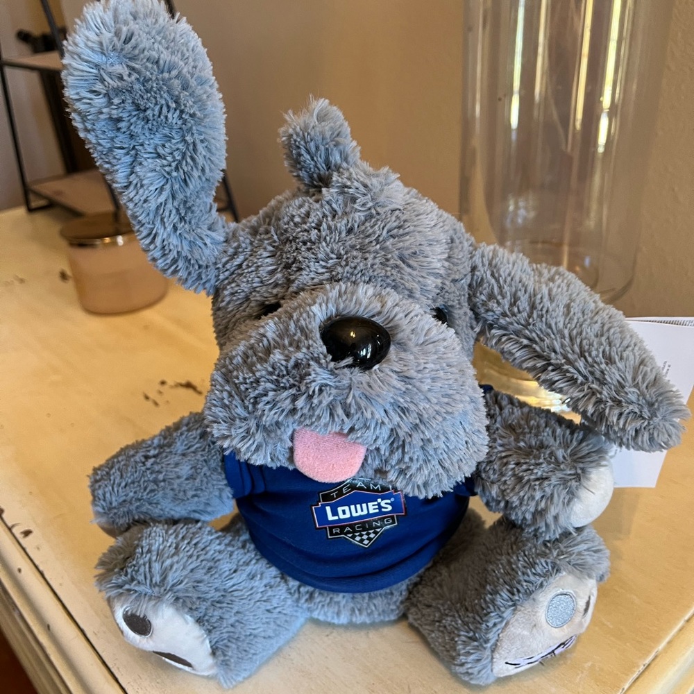 NASCAR Jimmy Johnson Plush Dog